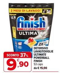Finish - Detersivo Lavastoviglie Ultimate Powerball
