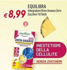 Equilibra - Integratore Dren Ananas Zero Zuccheri
