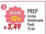 Prep - Crema Deodorante Piedi