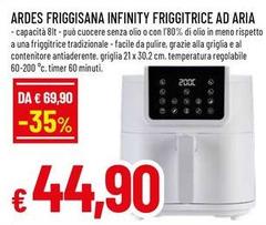 Ardes - Friggisana Infinity Friggitrice Ad Aria