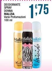 Malizia - Deodorante Spray Donna
