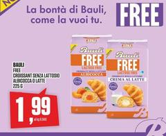 Bauli - Free Croissant Senza Lattosio Albicocca O Latte