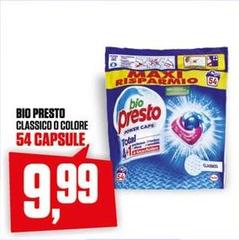 Bio Presto - Classico O Colore