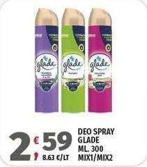 Glade - Deo Spray Mix1/mix2