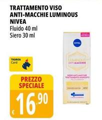 Nivea - Trattamento Viso Anti-macchie Luminous