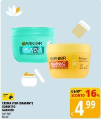 Garnier - Crema Viso Idratante Sorbetto