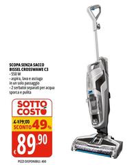 Bissell - Scopa Senza Sacco Crosswawe C3