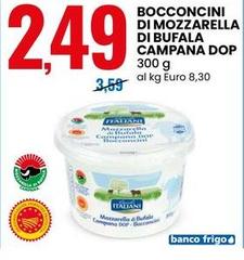 Bocconcini Di Mozzarella Di Bufala Campana DOP