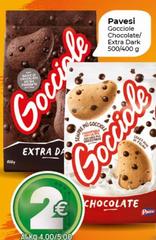 Pavesi - Gocciole Chocolate/ Extra Dark
