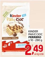 Ferrero - Kinder Pan E Cioc