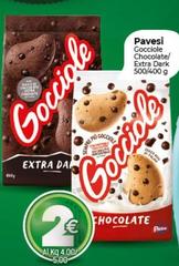Pavesi - Gocciole Chocolate/ Extra Dark