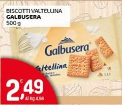Galbusera - Biscotti Valtellina