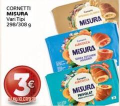 Misura - Cornetti