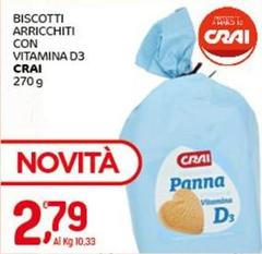 Crai - Biscotti Arricchiti Con Vitamina D3
