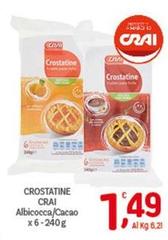 Crai - Crostatine Albicocca/Cacao