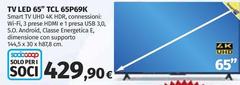 TCL - Tv Led 65