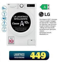LG - Lavatrice F4R3010NSWW