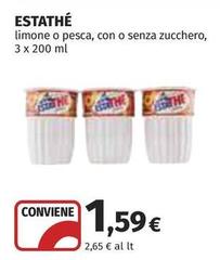 Estathé - Limone O Pesca, Con O Senza Zucchero