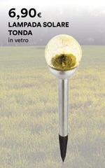 Lampada Solare Tonda