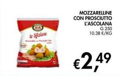 L'ascolana - Mozzarelline Con Prosciutto