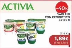 Activia - Vari Tipi Con Probiotico