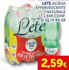 Lete -  Acqua Effervescente Naturale