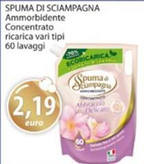 Spuma di Sciampagna - Ammorbidente Concentrato Ricarica