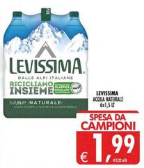 Levissima - Acqua Naturale