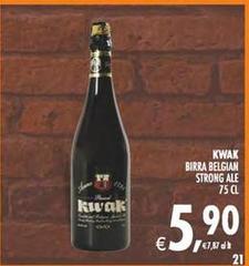 Kwak - Birra Belgian Strong Ale