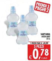 Sant'anna - Acqua Baby