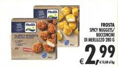 Frosta - Spicy Nuggets/ Bocconcini Di Merluzzo