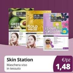 Green - Maschera Viso In Tessuto