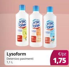 Lysoform - Detersivo Pavimenti