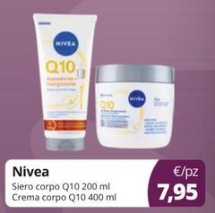 Nivea - Siero Corpo Q10 200 Ml Crema Corpo Q10 400 Ml