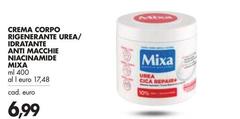 Mixa - Crema Corpo Rigenerante Urea/ Idratante Anti Macchie Niacinamide