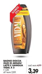 Vidal - Bagno Doccia Olio Di Argan/ Latte E Vaniglia