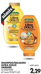 Garnier - Shampoo/Balsamo Ultra Dolce