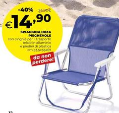 Spiaggina Ibiza Pieghevole