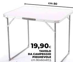 Tavolo Da Campeggio Pieghevole