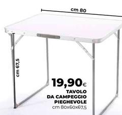 Tavolo Da Campeggio Pieghevole