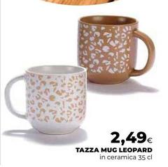 Tazza Mug Leopard