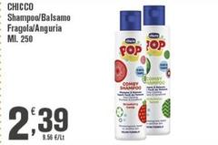 Chicco - Shampoo/Balsamo Fragola/Angelia