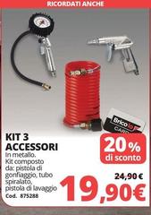 Kit 3 Accessori