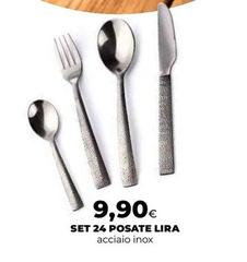 Set 24 Posate Lira
