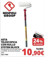 Asta - ASTA Telescopica Con Rullo