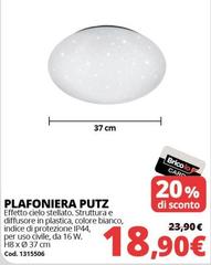 Cielo - Plafoniera Putz