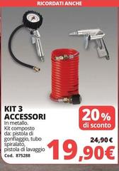 Kit 3 Accessori