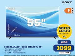 Sony - 55XR8APAEP - Oled Smart Tv 55