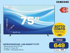 Samsung - Ue75u7ooofuxx-led Smart Tv 75