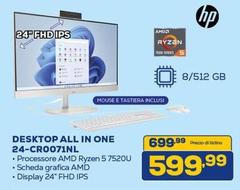 HP - Desktop All In One 24-cr0071nl